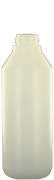1000 ml cilindrische fles, hals B40V (verzegelbaar), uit nat. HDPE
