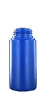300 ml pot, for G139 cap, in blue HDPE