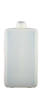 1000 ml rectangular bottle,  with graduation and level line.  B30 bottle neck
