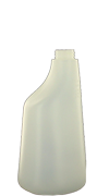 ovale Flasche 650 ml, Hals 28x400