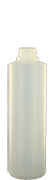 500 ml cilindrische fles, hals B30V (verzegelbaar), uit nat. HDPE