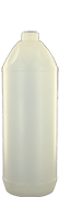 1000 ml cilindrische fles, hals G035, uit nat.HDPE