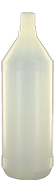 1000 ml cilindrische fles, hals G131, uit nat.HDPE